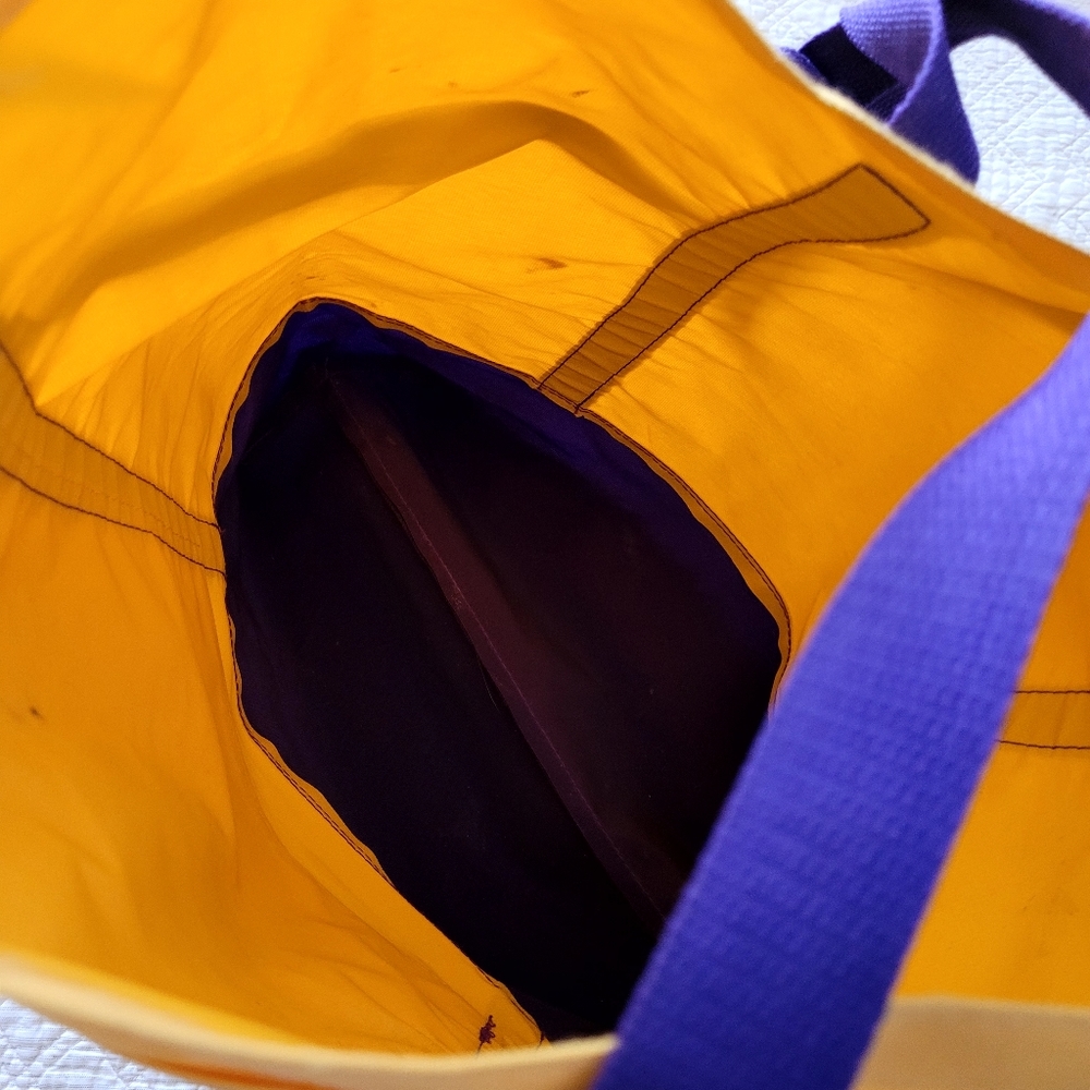 Yellow Tupperware Tote - image 4